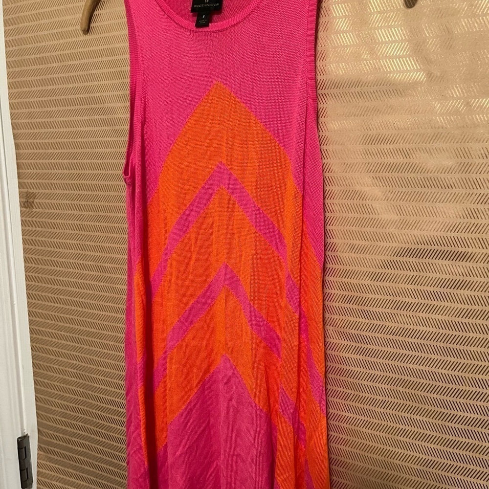 WORTHINGTON~SLEEVELESS~DRESS~SMALL - Picture 5 of 6